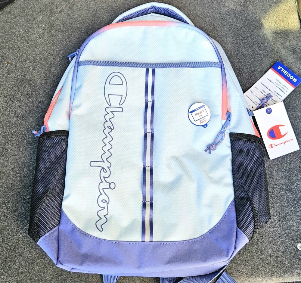 Champion Center Backpack - Light Blue